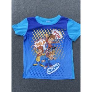 Vintage Kellogg's Kids Pajama Shirt Snap Crackle Pop Short Sleeve Size 5/6